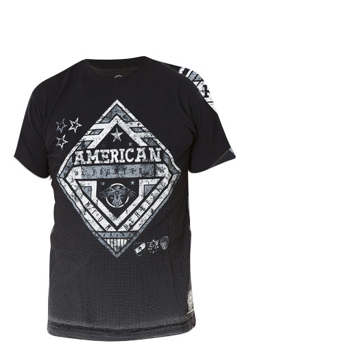 AMERICAN FIGHTER Affliction T-Shirt Bronx Grau T-Shirts 