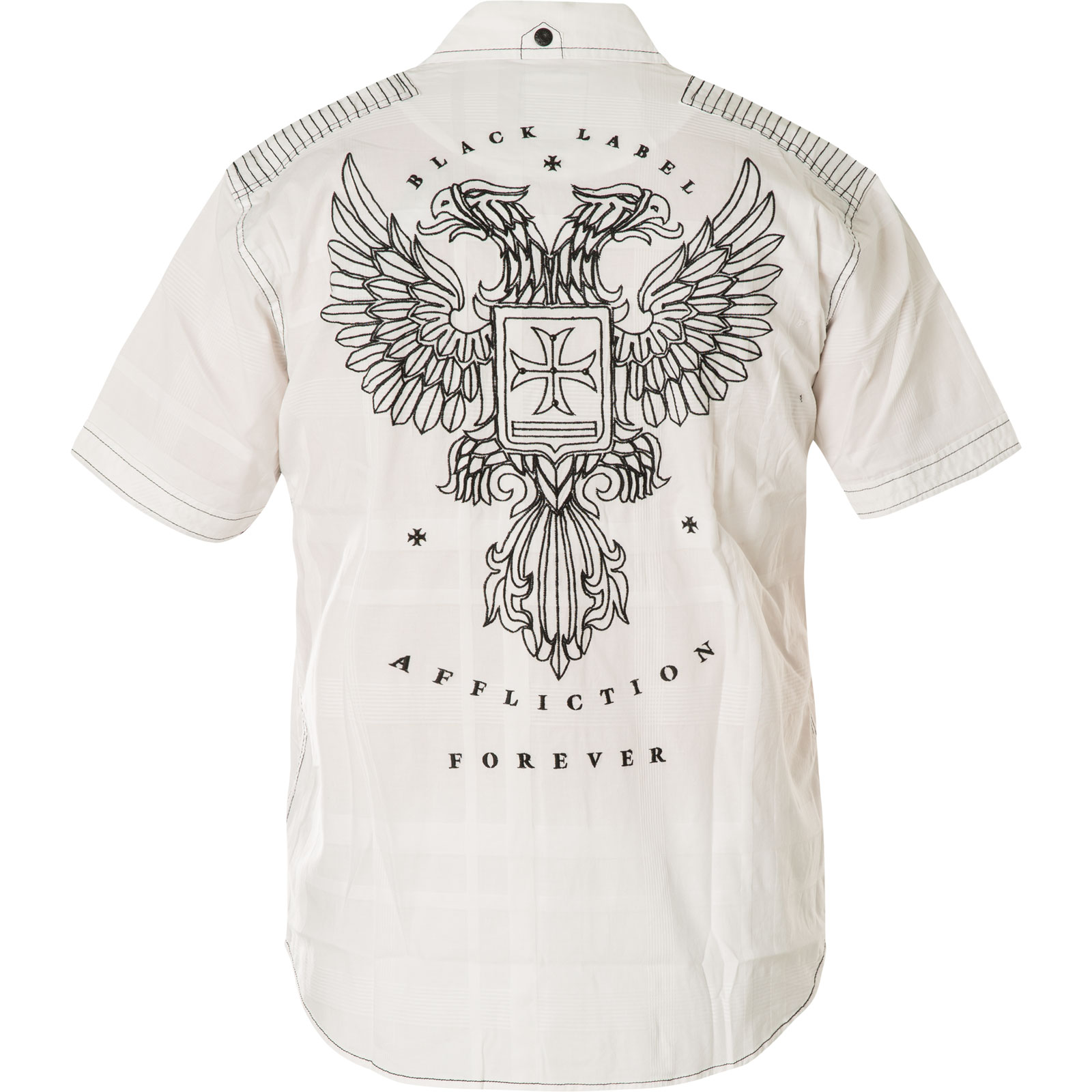 Affliction Shirt Resolution with embroidered logos