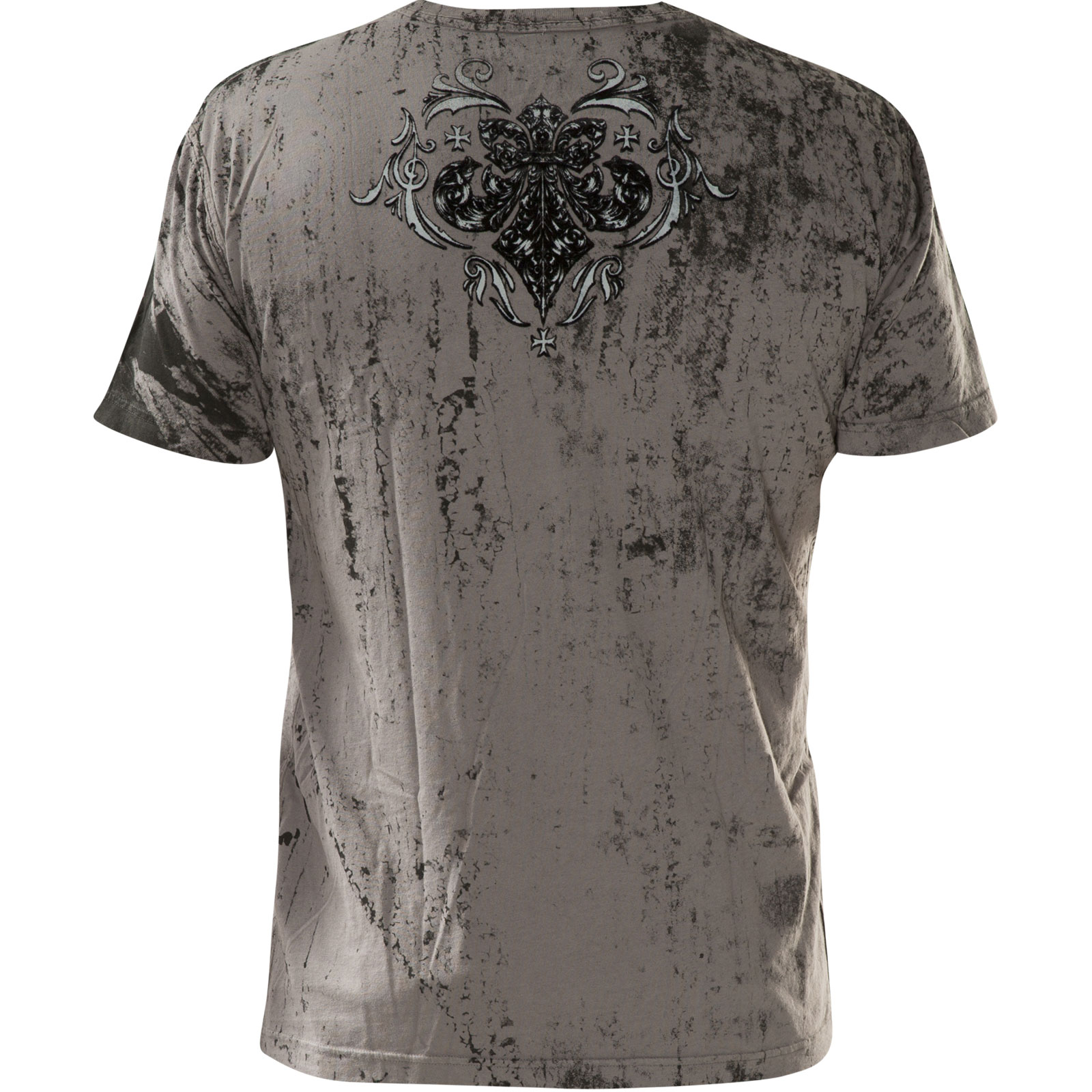 Affliction Truth & Consequence T-Shirt with a skeleton and lettering