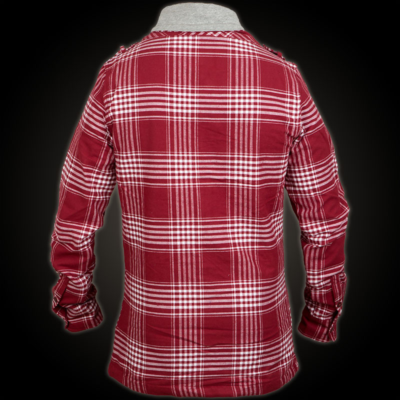 Ecko Unltd. Concord Woven Flannel. Red plaid woven features Inner ...