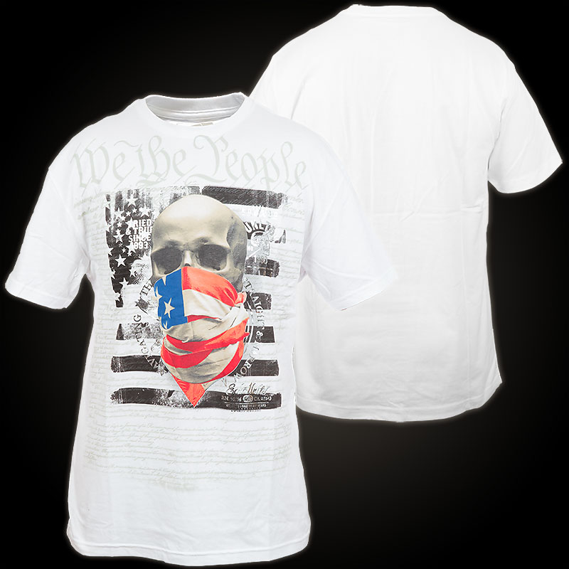 Ecko Unltd. T-Shirt We the People. White T-Shirt features large Logo Print.