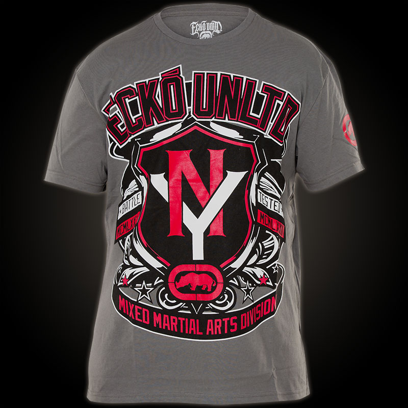 Ecko Unltd. MMA T-Shirt Heads up - Shirt with coloured print designs ...