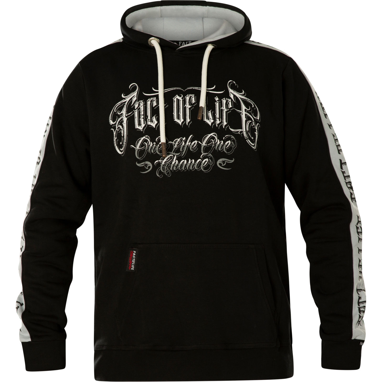 Fact Of Life Hoody One Chance, One Life SH-11 print and lettering