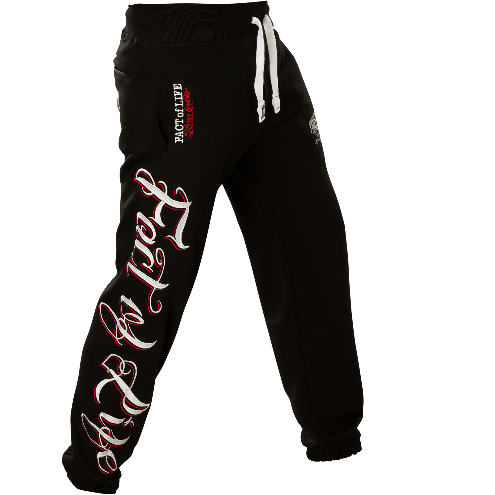 Fact of Life Sweatpants Fol JH-04 Joggers in black with large prints ...