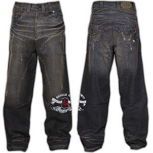 Gorilla Unit BSA Jeans - Jeans with a print and further details