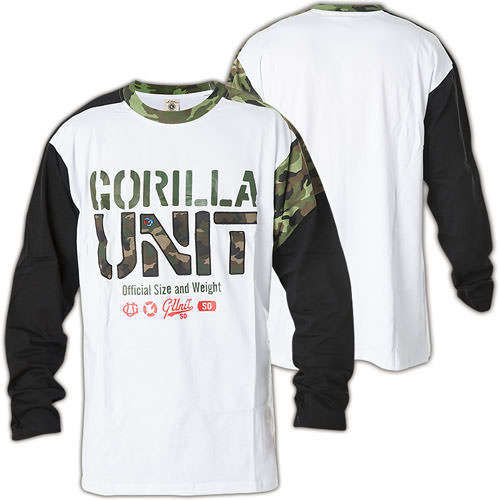 G-Unit Sweater with a camouflage print and logo patches