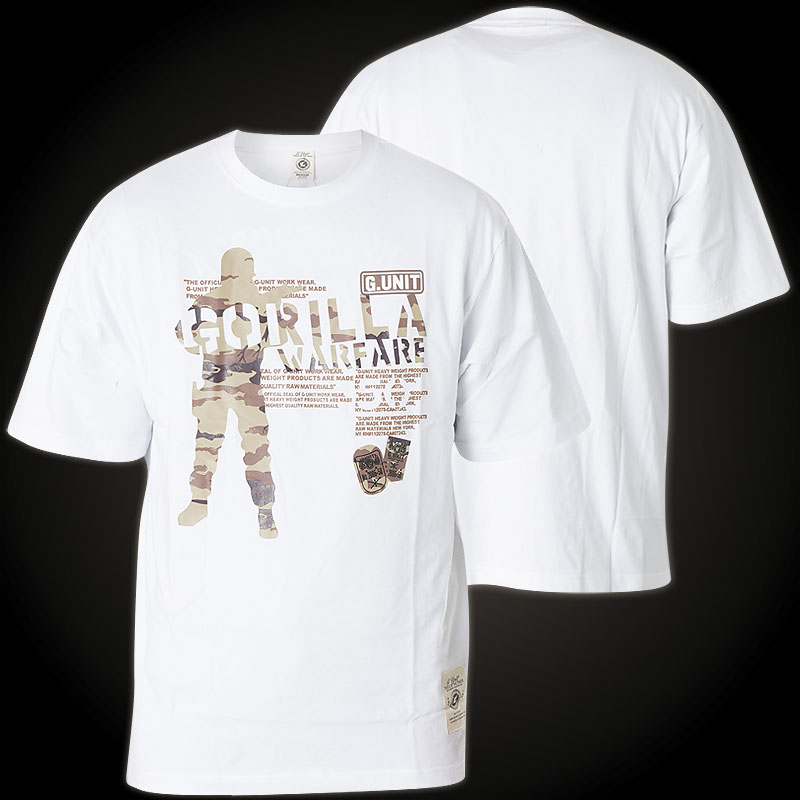 GUnit TShirt Gorilla Warfare with a soldier and lettering