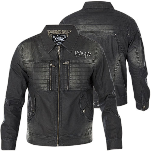 Hyraw Jacket Street with decorative seams and embroidery