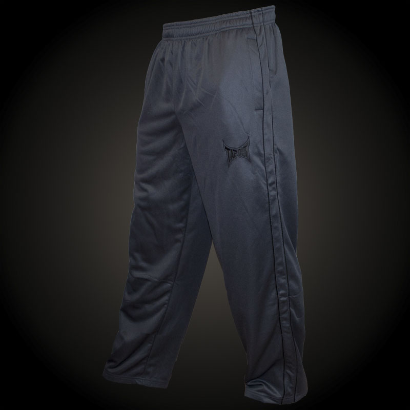 Tapout Pro Tech Fleece Pant: Charcoal athletic Pant with Contrast ...