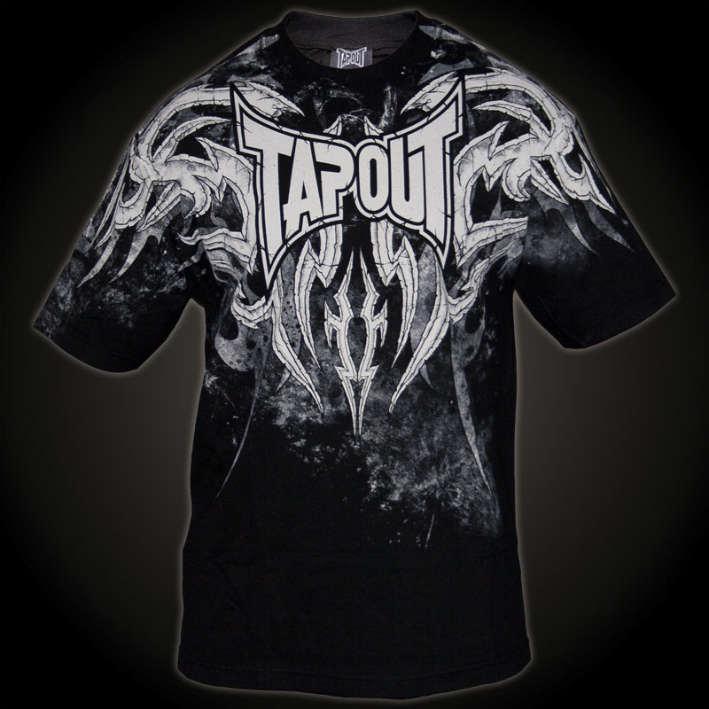 shirts TAPOUT 1990s Adult Tapout Black Tshirt With Tapout Logo Tapout Lions...