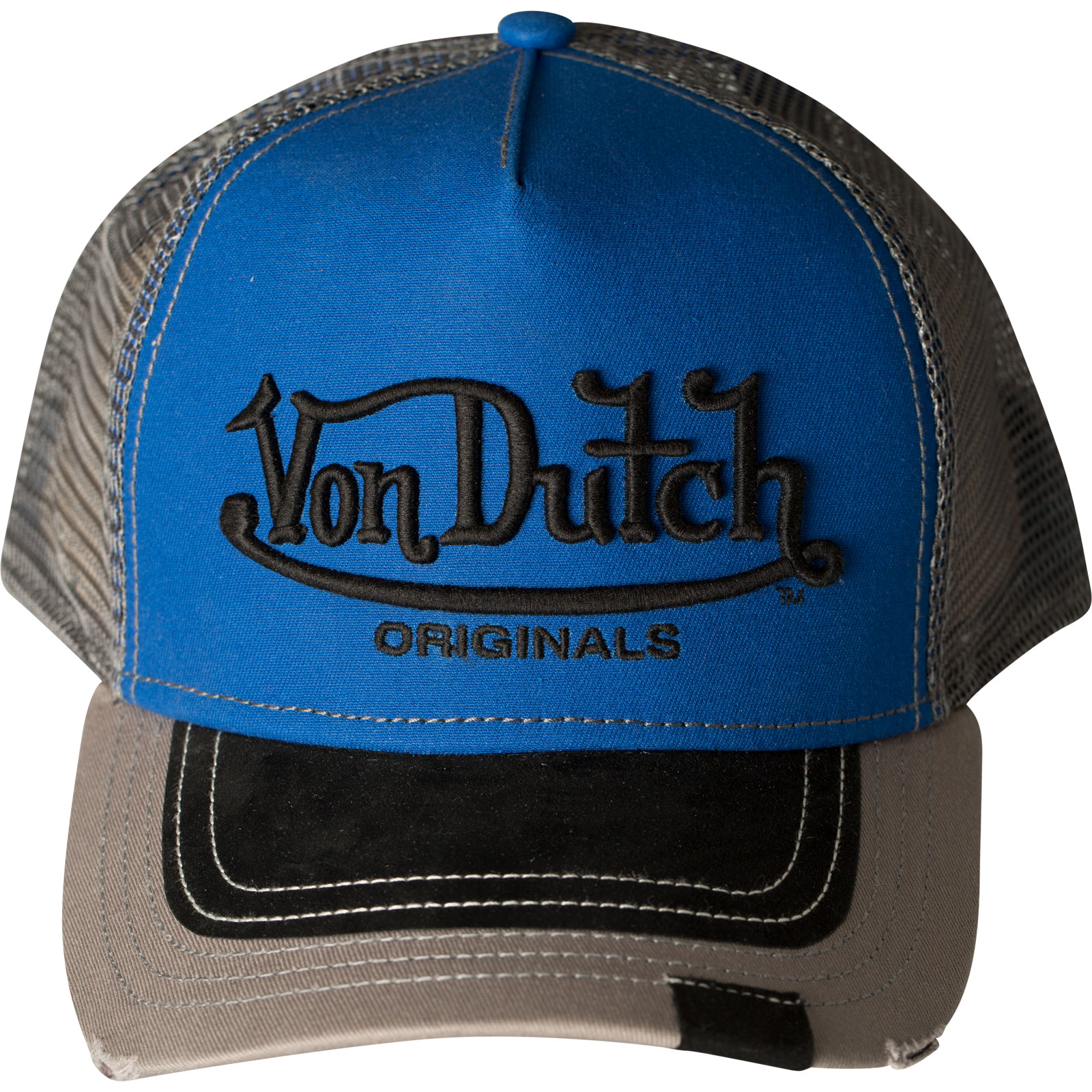 Logo VDHT 005 Premium Trucker Cap by Von Dutch Cap with increased 3D ...