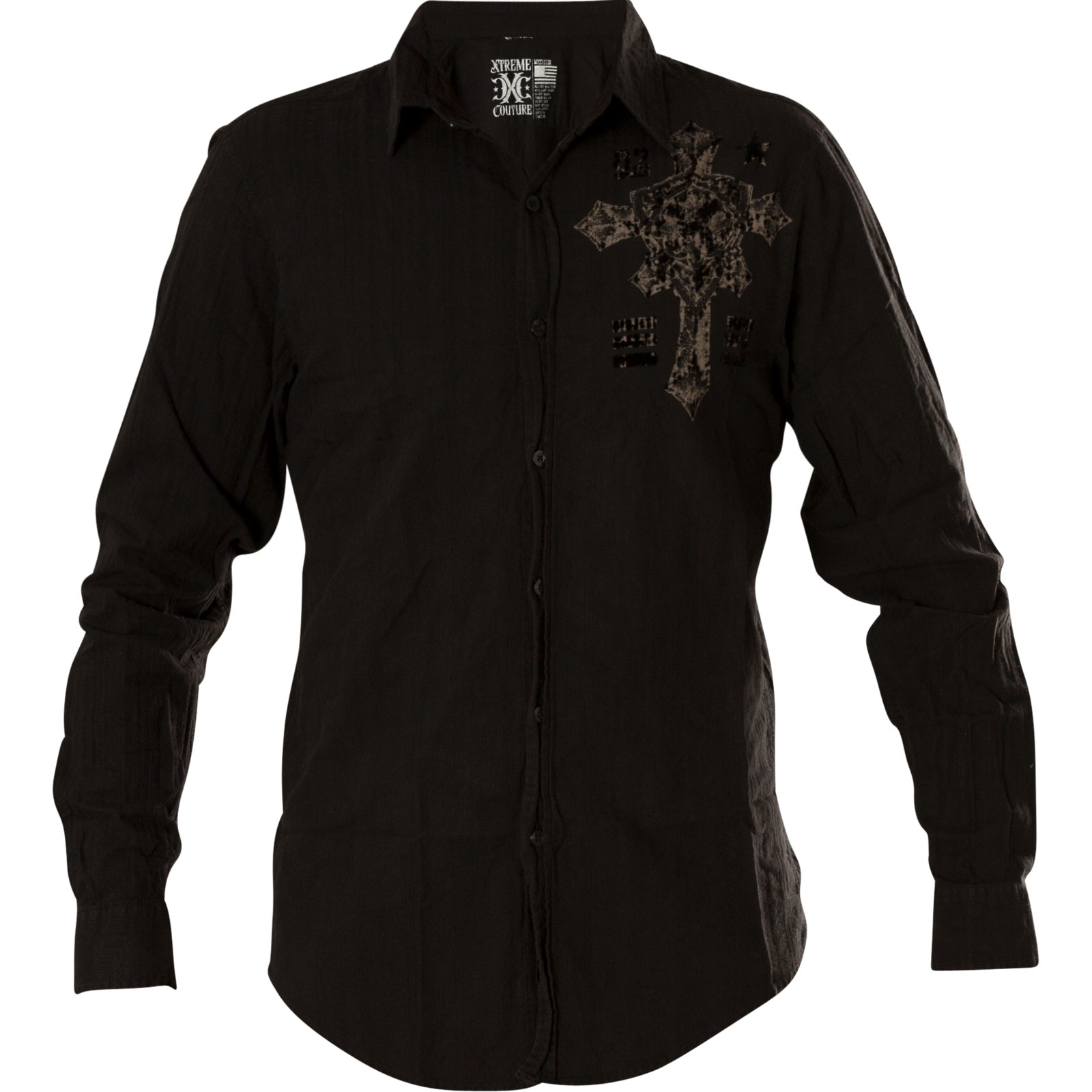 Xtreme Couture by Affliction Shirt Royalty Cross Rev with a large cross