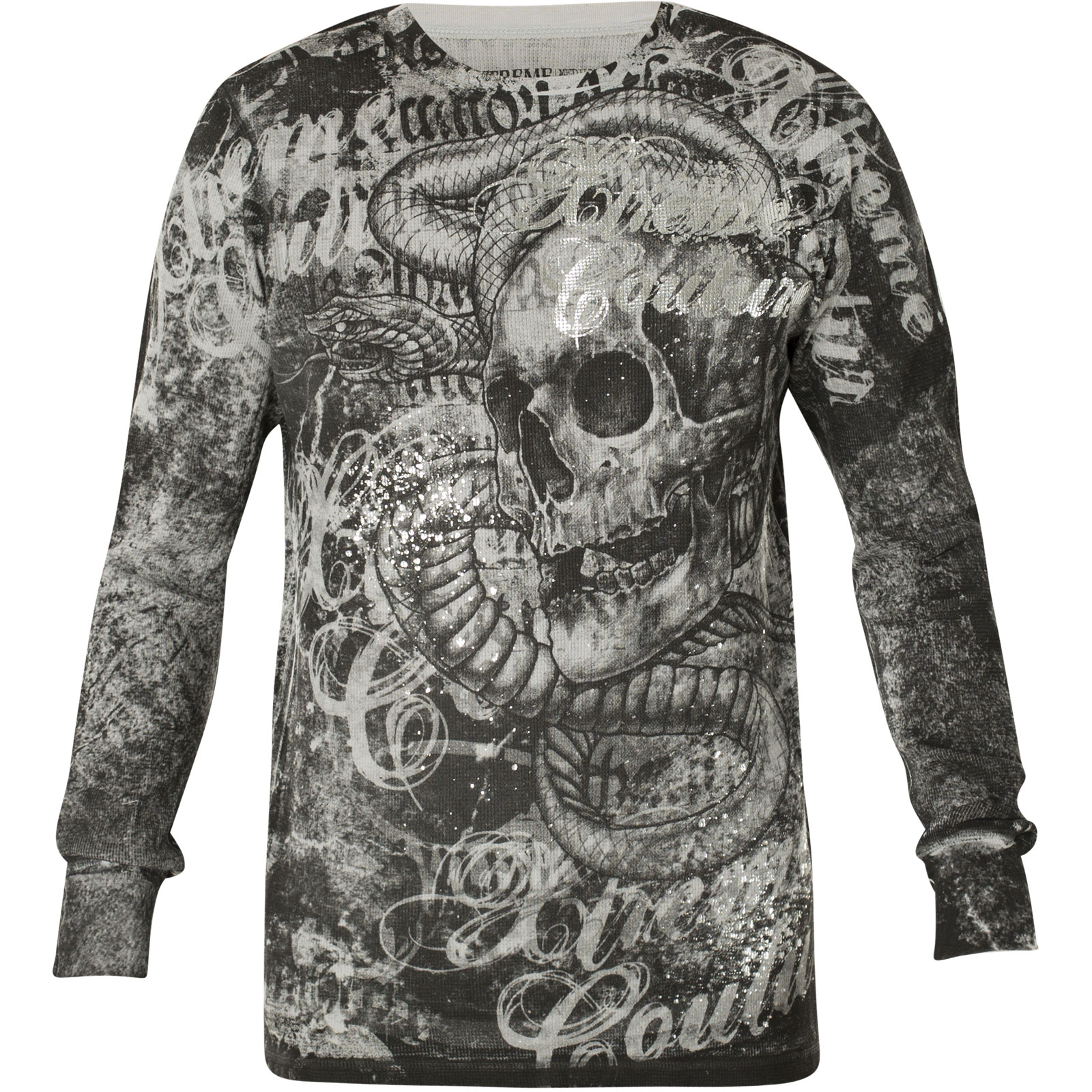 Xtreme Couture by Affliction Thermal Toothache with lettering