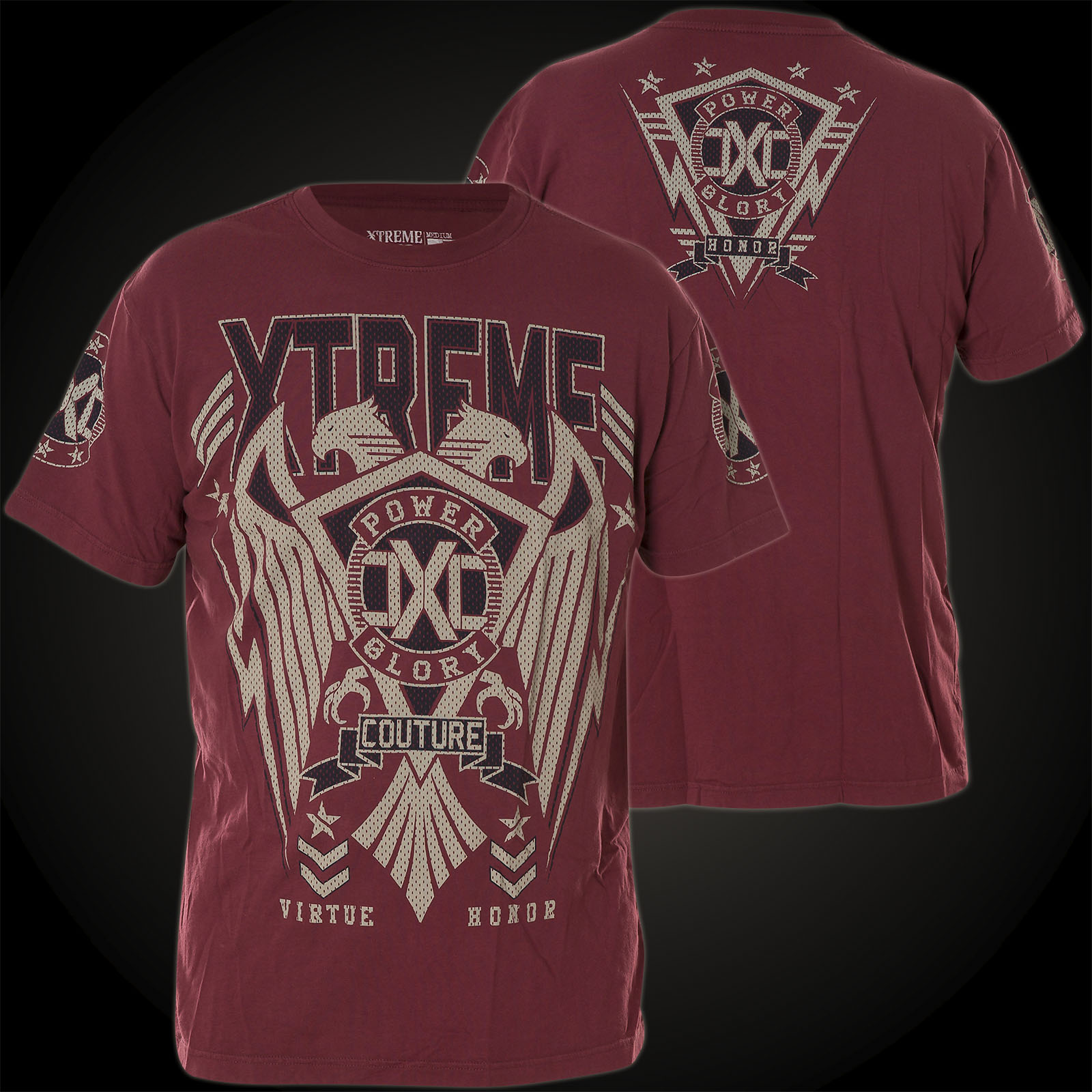 Xtreme Couture T- Shirt Chryses with a large bird of prey