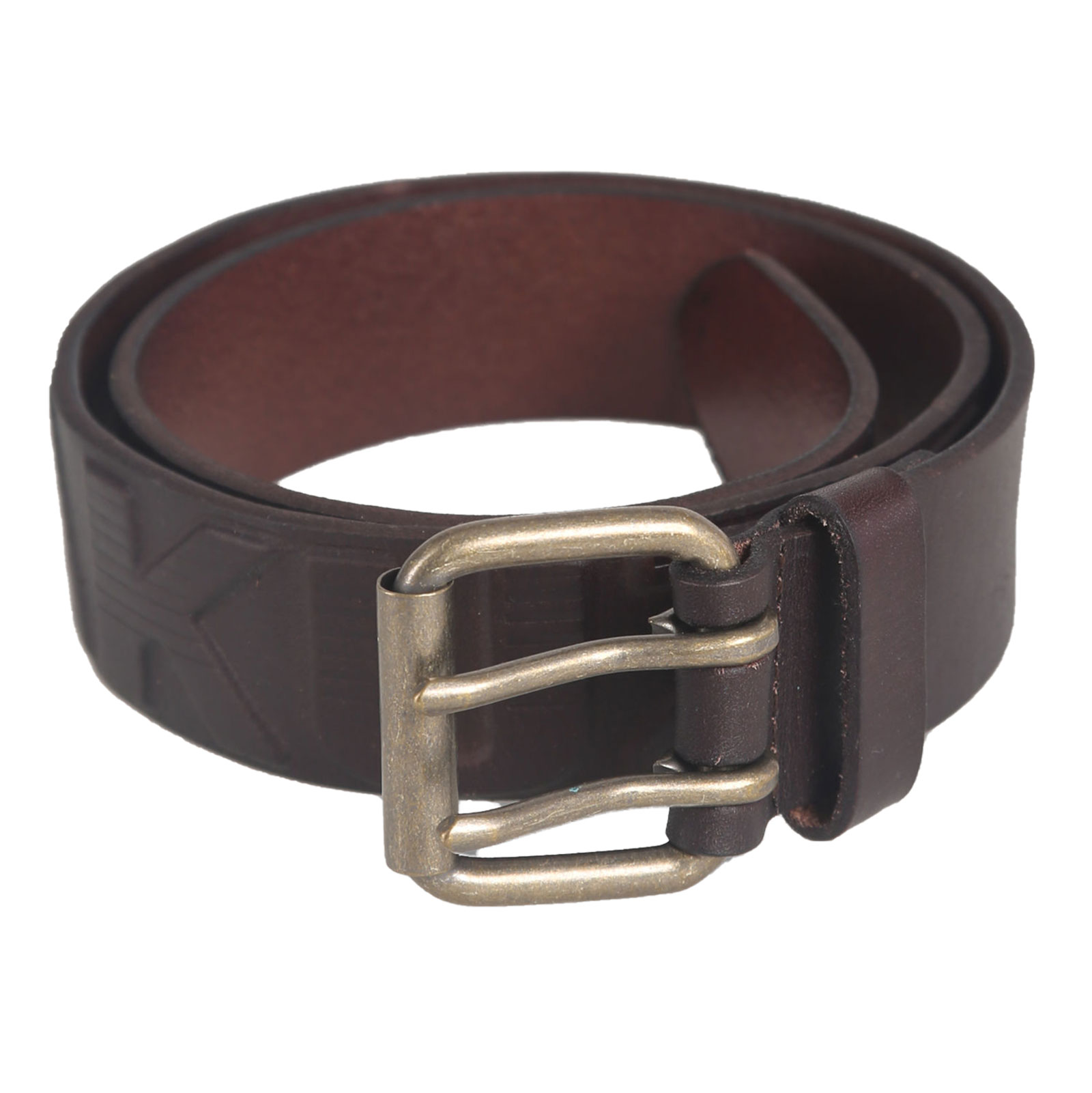 Yakuza Profile leather belt GB-15307 with metal buckle