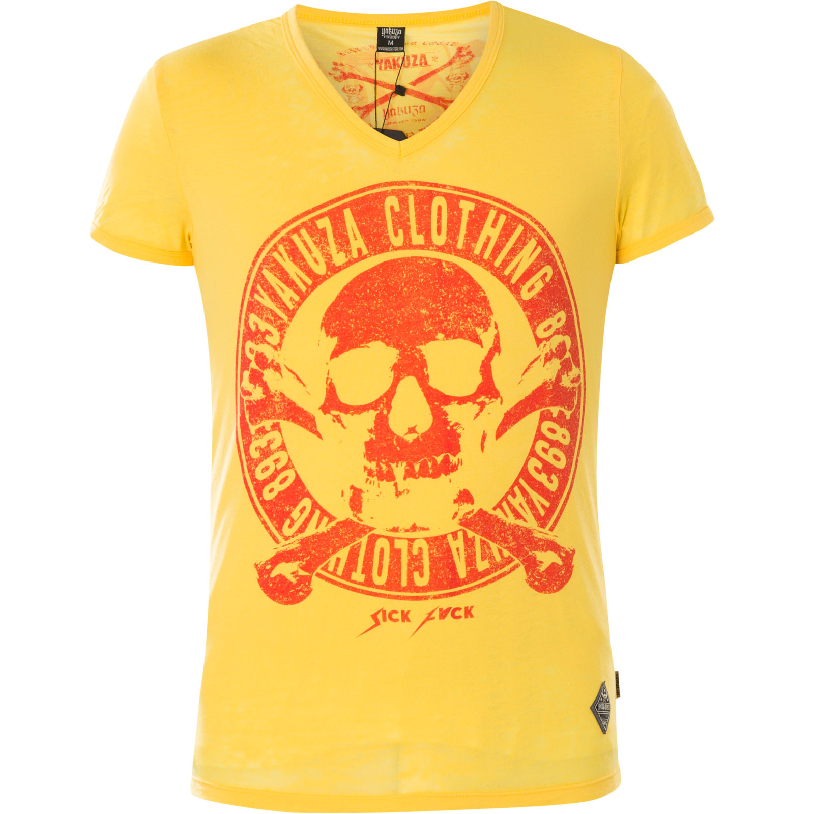 Yakuza Burnout Daily Jolly T-Shirt TSB-13037 Print with a skull and ...